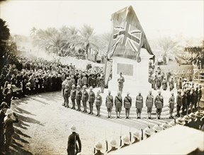 Unveiling of General Maude's statue, Baghdad