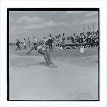 Post Office sports competition long jump