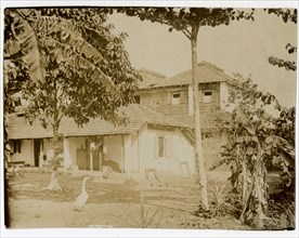 Rear view of bungalow, Gikiyanakanda plantation