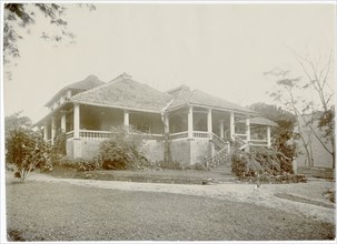 View of plantation bungalow