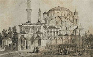 Ottoman Empire. Turkey. Selim I Mosque (1520-1527). It was erected by the Ottoman Sultan Suleyman I