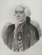 Jorge Juan y Santacilia (1713-1773). Spanish naval officer and scientist. Portrait, 19th century.