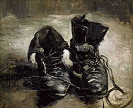 Vincent Van Gogh (1853-1890). Dutch post-impressionist painter. A Pair of Shoes, 1886. Oil on