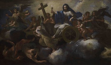 Giovanni Odazzi (1663-1731). Italian painter. Allegory of Faith or Triumph of Faith. National