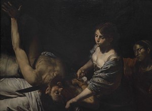Valentin de Boulogne (1591-1632). French Baroque painter. Judith and Holofernes, 1624. Oil on