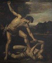 Giuseppe Vermiglio (ca.1585-ca.1635). Italian painter. Cain and Abel. Oil on canvas. National