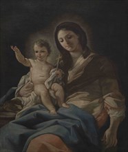 Corrado Giaquinto (1703-1765). Italian painter. Madonna and Child. Oil on canvas. National Museum