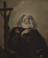 Saint Margaret of Cortona (1247-1297). Italian woman of the Third Order of Saint Francis. Portrait