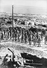 The last British troops, leaving Palestine in 1948
