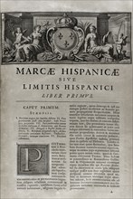 Marca Hispanica sive limitis hispanici. First Book. "Marca Hispanica sive limes hispanicus". Book