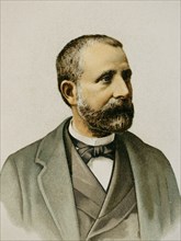 Gaspar Núñez de Arce (1832-1903). Spanish poet and politician. He took an active part in the