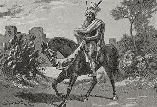 Abu Amir al-Mansur (ca. 939-1002). Muslim Arab Andalusi military leader and statesman. Ruler of the