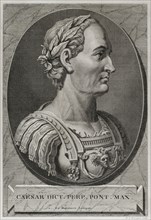 Gaius Julius Caesar (100 BC - 44 BC). Roman politician, general and writer. In 60 BC he established