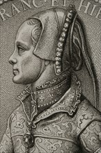 Mary I Tudor (1516-1558). Queen of England and Ireland (1553-1558). Daughter of Henry VIII and