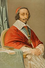 Cardinal de Richelieu (Armand Jean du Plessis) (1585-1642). French clergyman and statesman. Chief