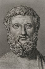 Solon (ca. 640 BC - ca. 558 BC). Athenian lawmaker, statesman and poet, one of the Seven Wise Men