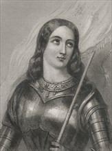 Saint Joan of Arc (1412-1431), so-called the Maid of Orleans. French heroine. Beatified in 1909 and