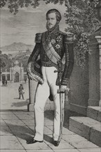 Pedro II of Alcantara (1825-1891). Emperor of Brazil (1831-1889). He had to abdicate and go into