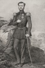 Karl I of Wurttemberg (1823-1891). Third King of Wurttemberg (1864-1891). Portrait of Karl