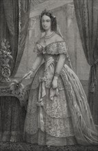 Maria Antonia of the Two Sicilies (1814-1898). Grand Duchess consort of Tuscany (1833-1859) by her