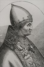 Innocent IV (ca. 1185-1254). Pope number 180 of the Catholic Church (1243-1254). Born in Genoa,