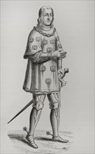 Louis de Mallet (Louis Malet de Graville) (1438-1516). Lord of Graville and Admiral of France.