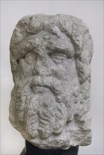 Zeus. Head of a marble statue. Second half of the 2nd century AD. From Gigen (Ulpia Oescus), Pleven