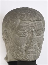 Diocletian (Gaius Aurelius Valerius Diocletianus) (ca. 244-311). Roman Emperor (284-305). Head with