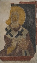 Leo I (c. 400-461), known as Leo the Great. Pope of the Catholic Church (440-461). Portrait. Fresco