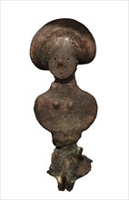 Bronze Age. Anthropomorphic figurine. Tarxien Cemetery Phase (2400 BC to 1500 BC). National Museum