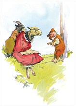 J.M. Conde illustrated the tales of the legendary Greek Fablist Aesop, including the story of the