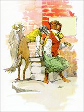 J.M. Conde illustrated the tales of the legendary Greek fablist Aesop, including the story of the