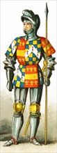 This illustration shows Richard Neville, the Earl of Warwick (1428-1471). He was the chief baronial