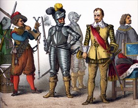 The figures here represent military and nobles from the lands that today comprise Germany. The