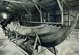 The Gokstad ship was built around 890 AD, at the height of the Viking period. It was a fast and