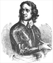 Oliver Cromwell (1599-1658) was the lord protector of England. A prominent Puritan in the English