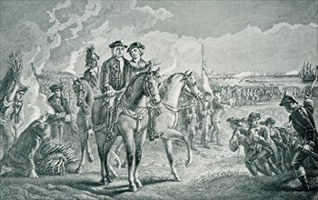 The Siege of Louisburg took place in 1745 when a New England colonial force aided by a British