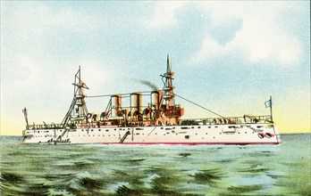 The United States Armored Cruiser New York (also known as USS New York [ACR-2/CA-2]) was the second