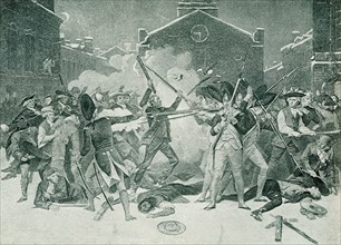 The Boston Massacre was a street fight that occurred on March 5, 1770, between a ""patriot"" mob,