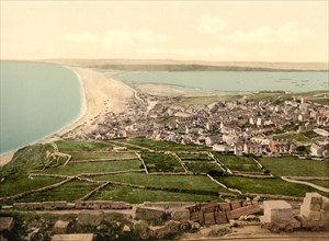 Chesil Beach.