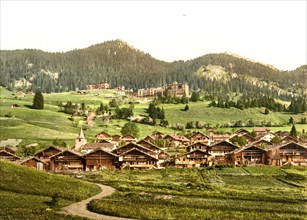 Village and spa hotel of Leysin.