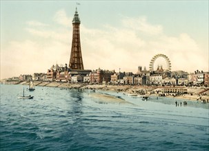 The tower in Blackpool.