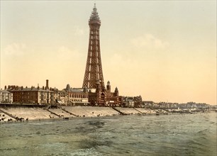 The tower in Blackpool.