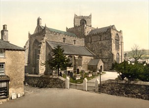 Cartmel church.