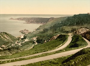 Bouley Bay in Jersey.