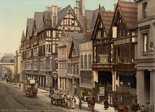 New Gate street in Chester.