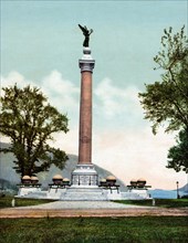 Battle monument.