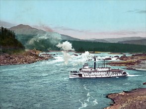 Die Kaskaden des Columbia River.