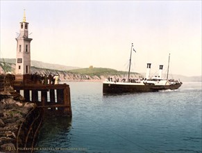 Arrival of the ship Boulogne.