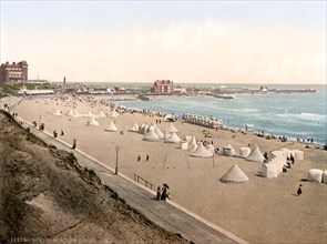 Strand von Gorleston-on-Sea.